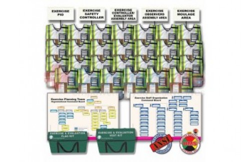 DMS-05811 Exercise & Evaluation Vest, Flag, Command Board Set Kit